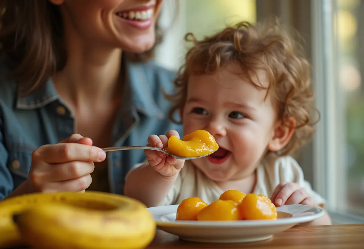 bébé compote