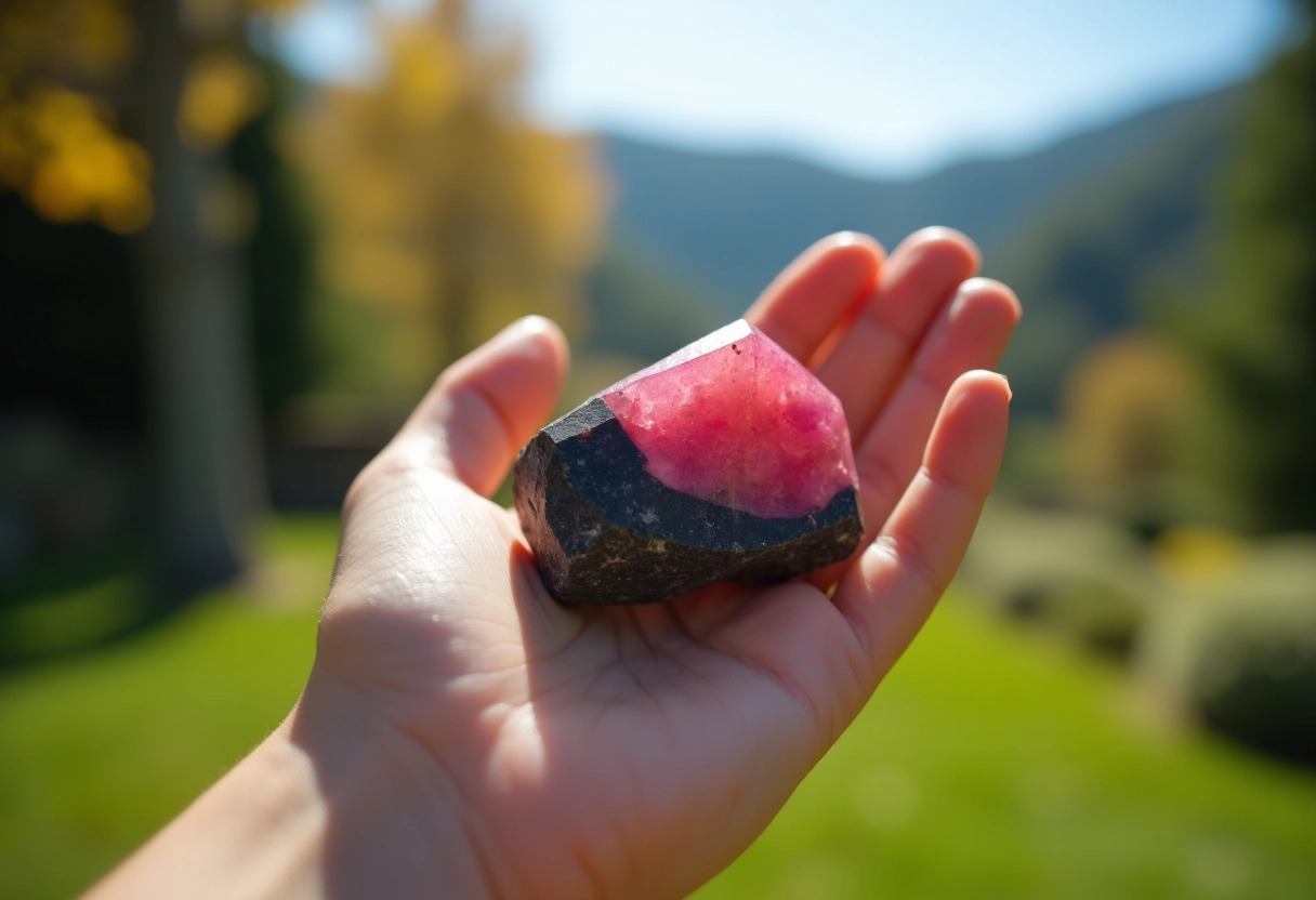 rhodonite pierre