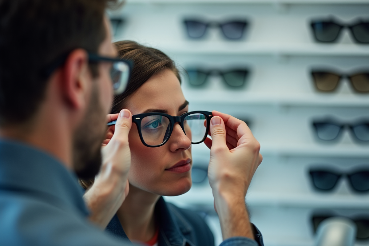 opticien lunettes